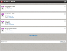 Tablet Screenshot of hotmusictvnetwork.com